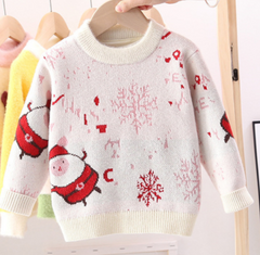 Christmas snowflake sweater - Mubimart -  