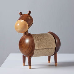 Chuxin Kitchen Paper Towel Holder Bathroom Wall Mounted Roll Paper Tube Little Donkey Paper Towel Holder Kitchen Roll Paper Holder Hanging Paper Towel Holder - Mubimart -  