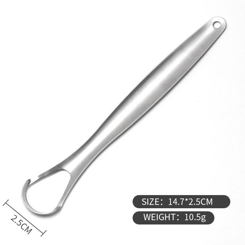 Cleaner Stainless Steel Set Tongue Scraper - Mubimart