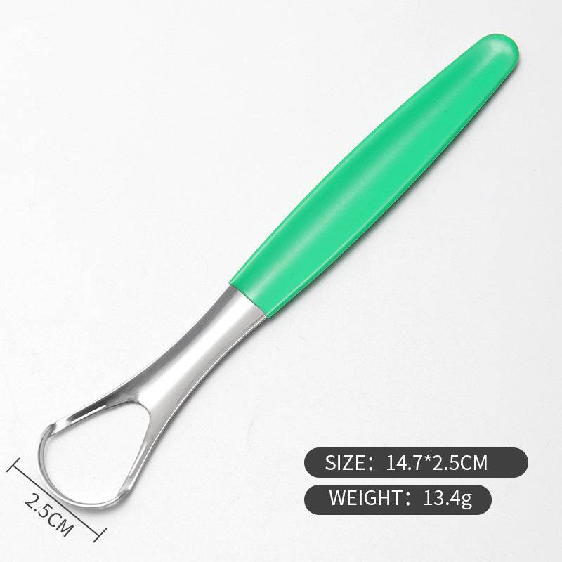 Cleaner Stainless Steel Set Tongue Scraper - Mubimart