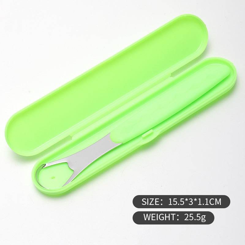Cleaner Stainless Steel Set Tongue Scraper - Mubimart