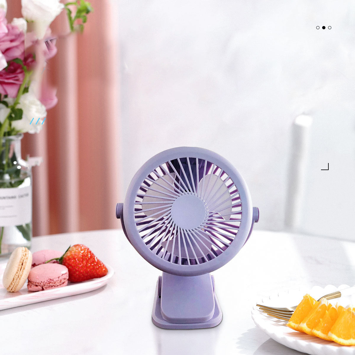 Clip charging fan - Mubimart - Personal fans 