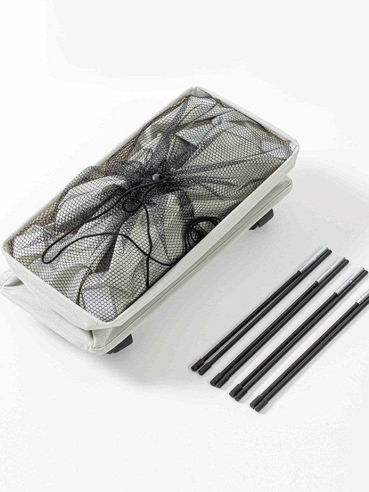 Clothes Fabric Folding Basket Dirty Bathroom Folding Basket - Mubimart