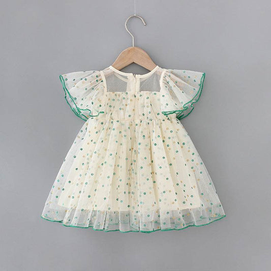 Clothing Party Romper Children girls kids dresses Overall - Mubimart