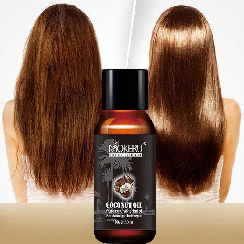 Coconut Oil Repair Frizz Repair Damage Hair Care Hair - Mubimart