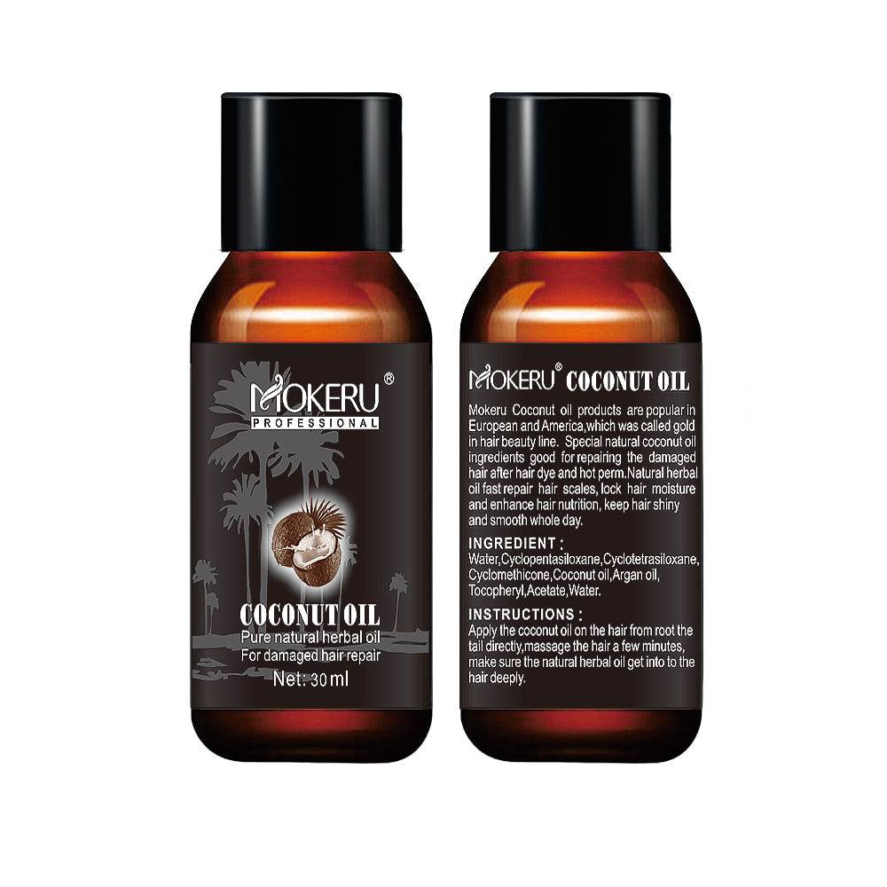 Coconut Oil Repair Frizz Repair Damage Hair Care Hair - Mubimart