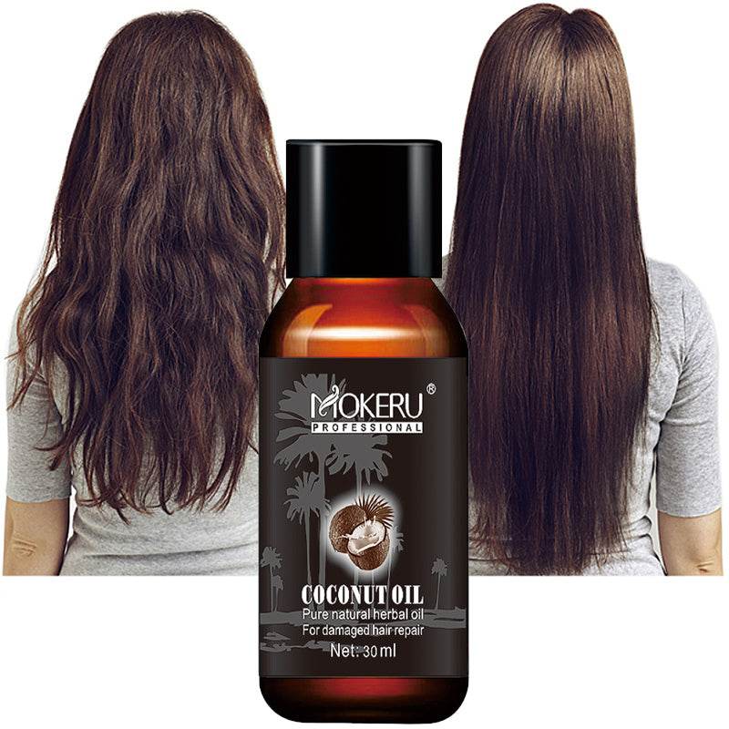 Coconut Oil Repair Frizz Repair Damage Hair Care Hair - Mubimart