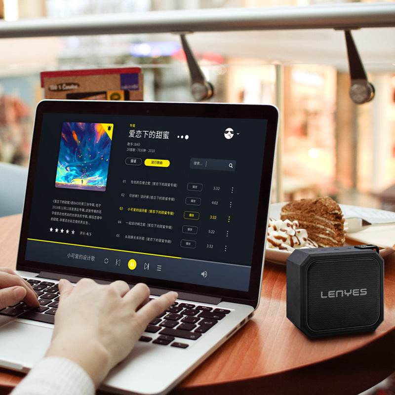 Coldy Lion Lenyes Wireless Bluetooth Speaker Sound Waterproof Drop-proof Subwoofer 360 Degree Surround S105 - Mubimart
