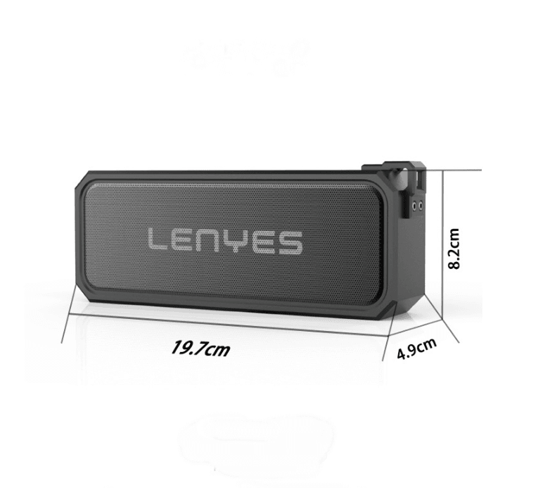 Coldy Lion Lenyes Wireless Bluetooth Speaker Sound Waterproof Drop-proof Subwoofer 360 Degree Surround S105 - Mubimart