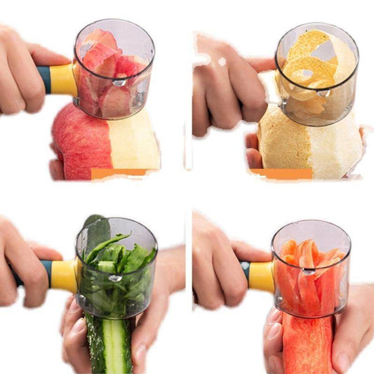 Collect Cup Peeler Multifunction Collect Cup Peeler Sale Potato Peeler Kitchen Multi-function Knife Tool Zesters Planer - Mubimart