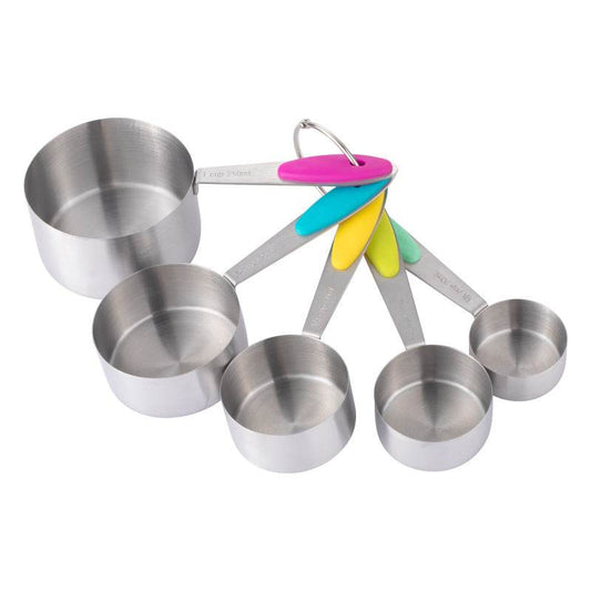 Color Stainless Steel Measuring Spoon 10-piece Set Measuring Cup With Scale Cup Measuring Spoon - Mubimart