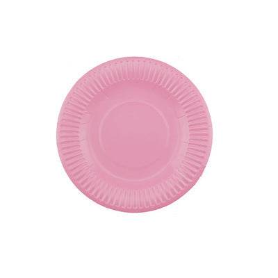 Colored Paper Plates Handmade Eco-friendly Paper Plates Paper Cups - Mubimart