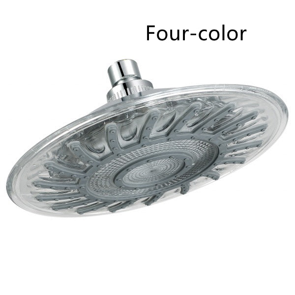 Colorful LED With Four Colors And 8 Inches Shower Head - Mubimart -  