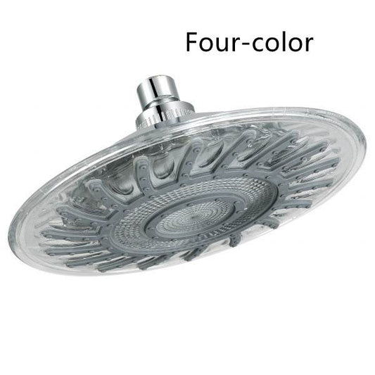 Colorful LED With Four Colors And 8 Inches Shower Head - Mubimart
