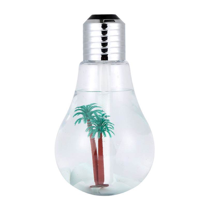 Colorful Light Bulb Humidifier Air Ultrasonic USB Essential Oil Diffuser Atomizer Freshener Mist Maker For Home Office - Mubimart