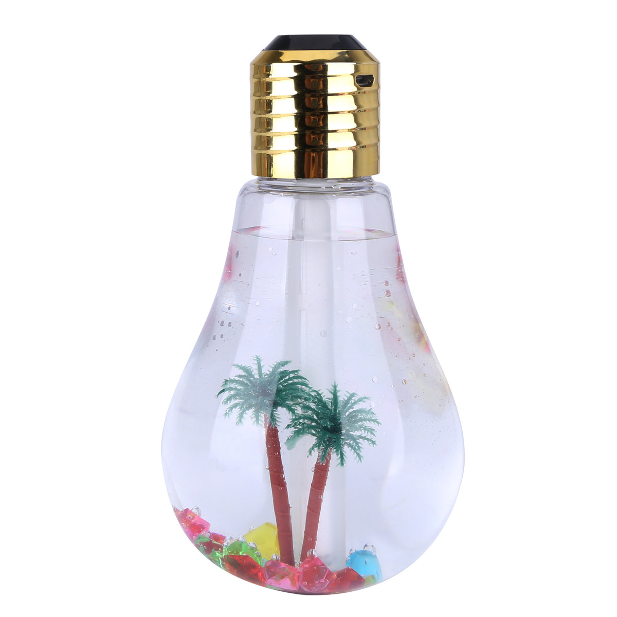 Colorful Light Bulb Humidifier Air Ultrasonic USB Essential Oil Diffuser Atomizer Freshener Mist Maker For Home Office - Mubimart -  