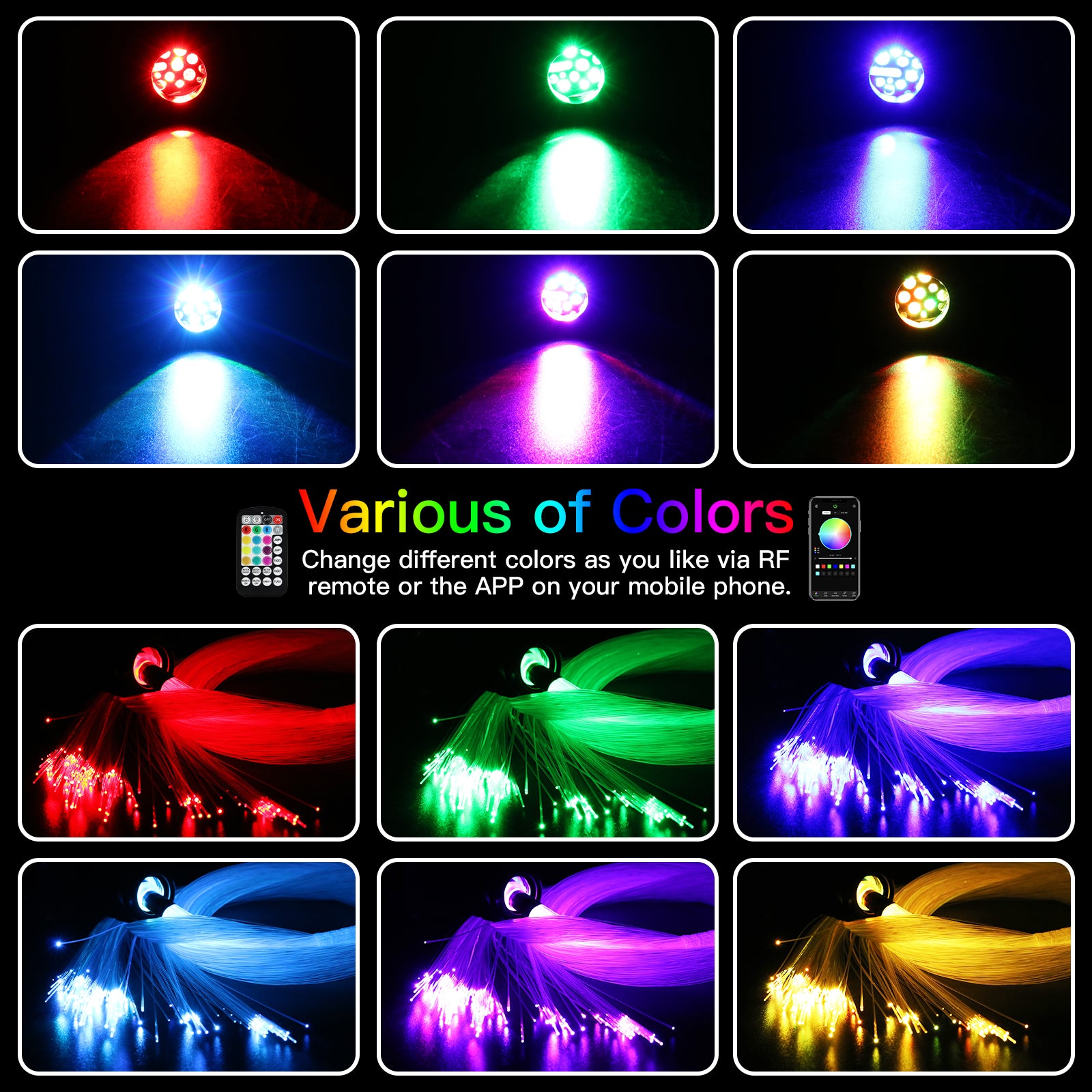 Colorful Voice Control Decorative Lamps - Mubimart -  