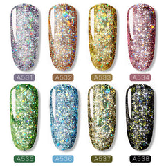 Colorful nail polish - Mubimart -  