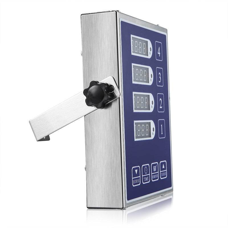 Commercial Stainless Steel Kitchen Zero Error Four-channel Timer - Mubimart