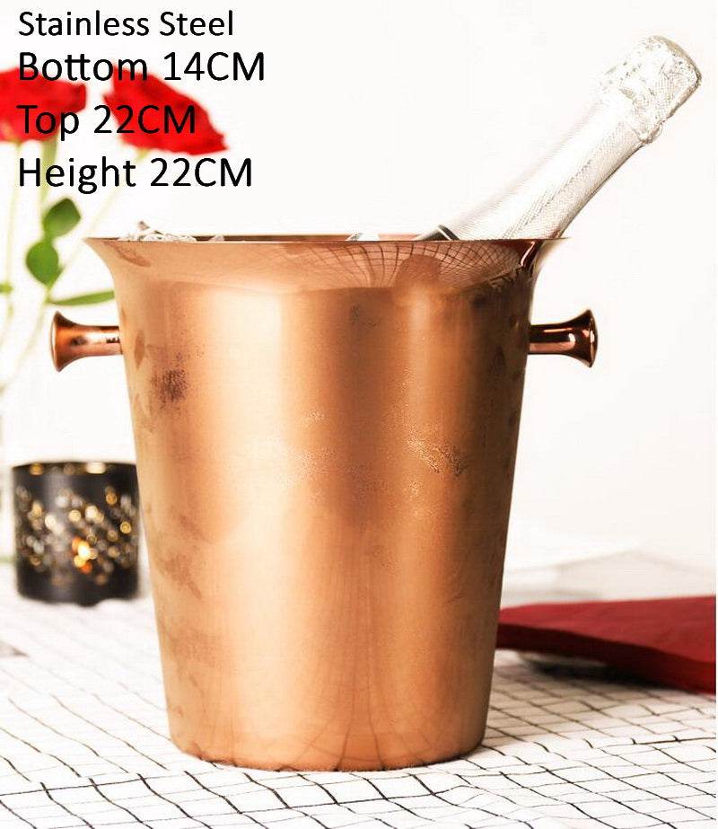 Commercial use of stainless steel ice bucket - Mubimart