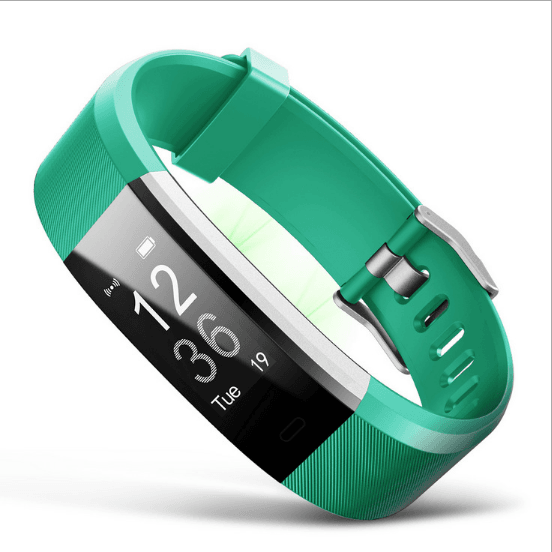 Compatible with Apple, Smart Wristband Sports Heart Rate Smart Band Fitness Tracker Smart Bracelet Smart Watch for IOS Android - Mubimart