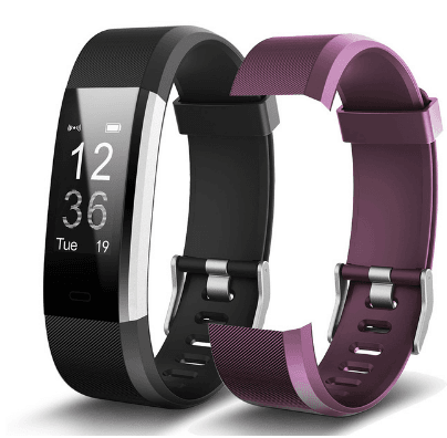Compatible with Apple, Smart Wristband Sports Heart Rate Smart Band Fitness Tracker Smart Bracelet Smart Watch for IOS Android - Mubimart