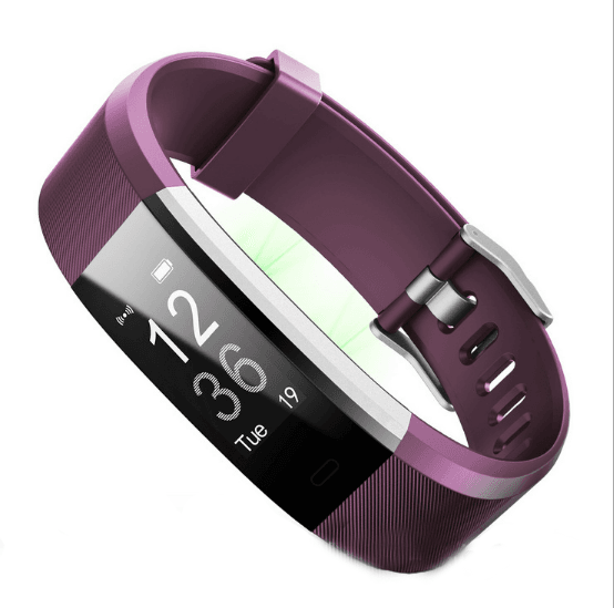 Compatible with Apple, Smart Wristband Sports Heart Rate Smart Band Fitness Tracker Smart Bracelet Smart Watch for IOS Android - Mubimart