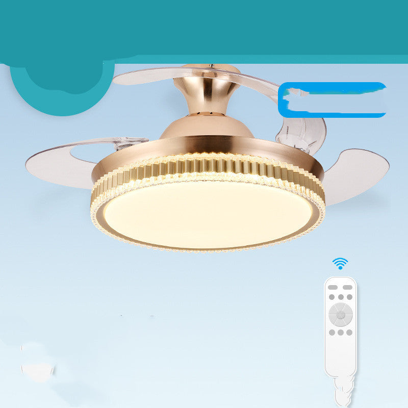 Concealed Ceiling Fan Lamp Concealed Fan Led - Mubimart -  