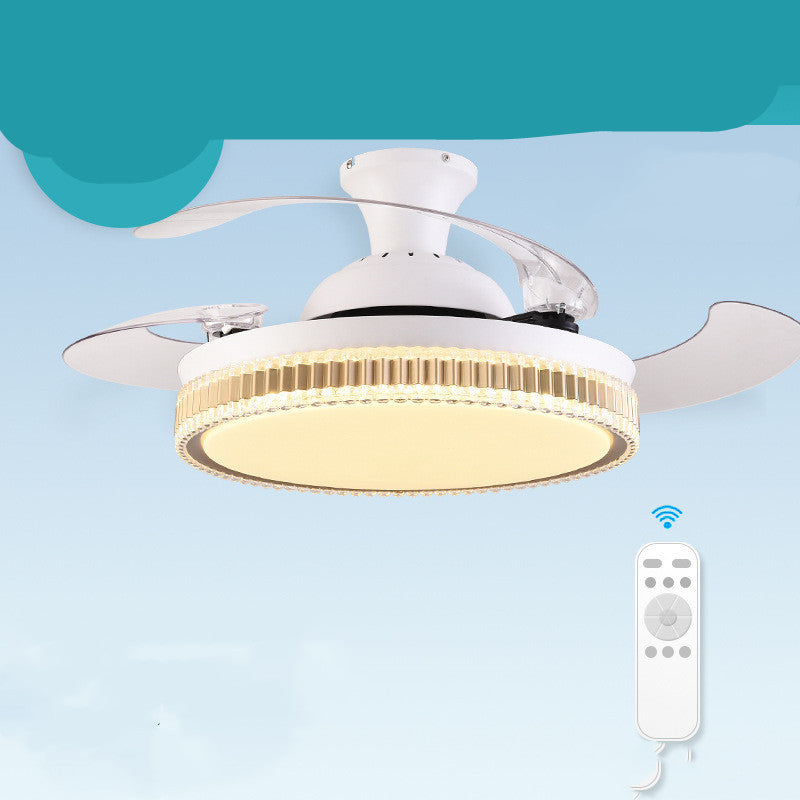 Concealed Ceiling Fan Lamp Concealed Fan Led - Mubimart -  