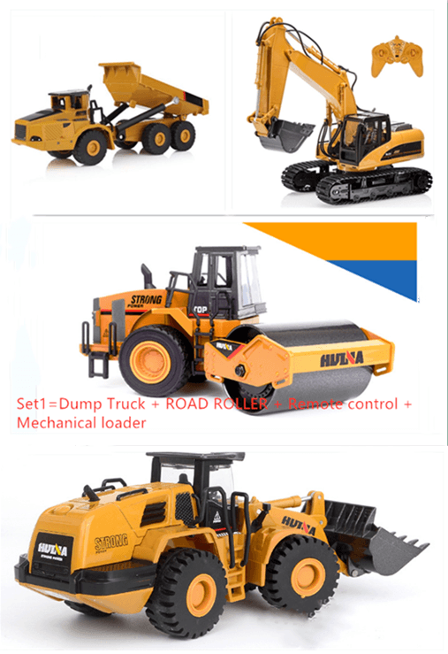 Construction Vehicles Toy Model - Mubimart