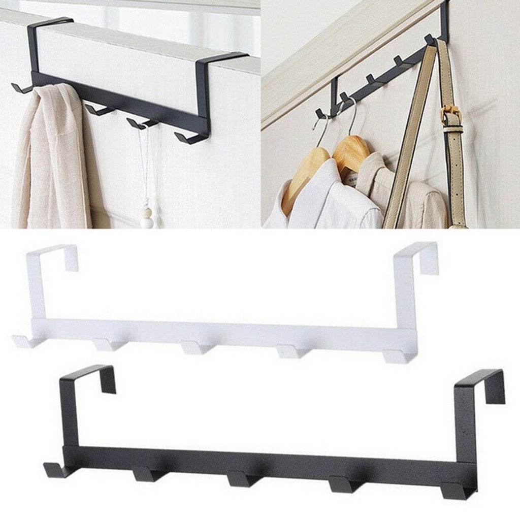 Convenient Towel Hat Clothes Iron Door Wall Hook - Mubimart