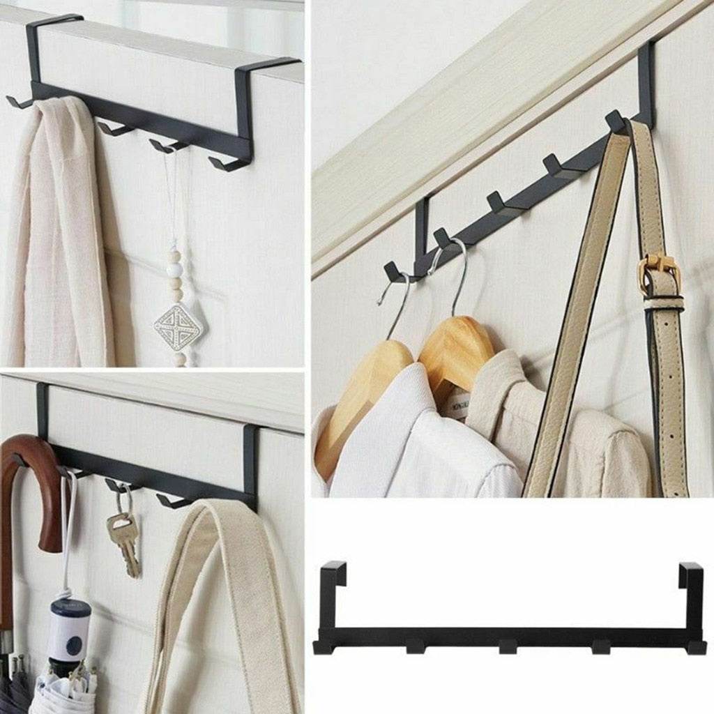 Convenient Towel Hat Clothes Iron Door Wall Hook - Mubimart