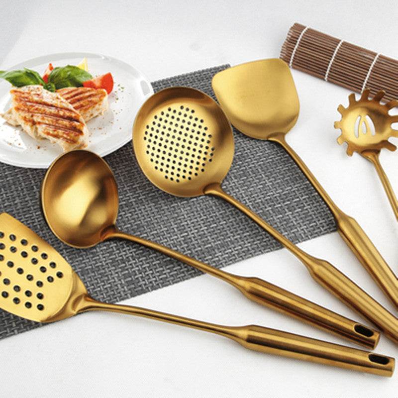 Cooking Spatula Colander Full Set - Mubimart