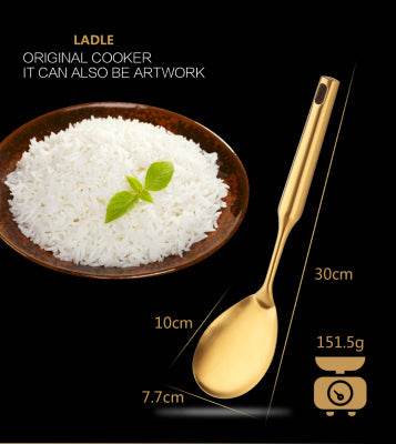 Cooking Spatula Colander Full Set - Mubimart
