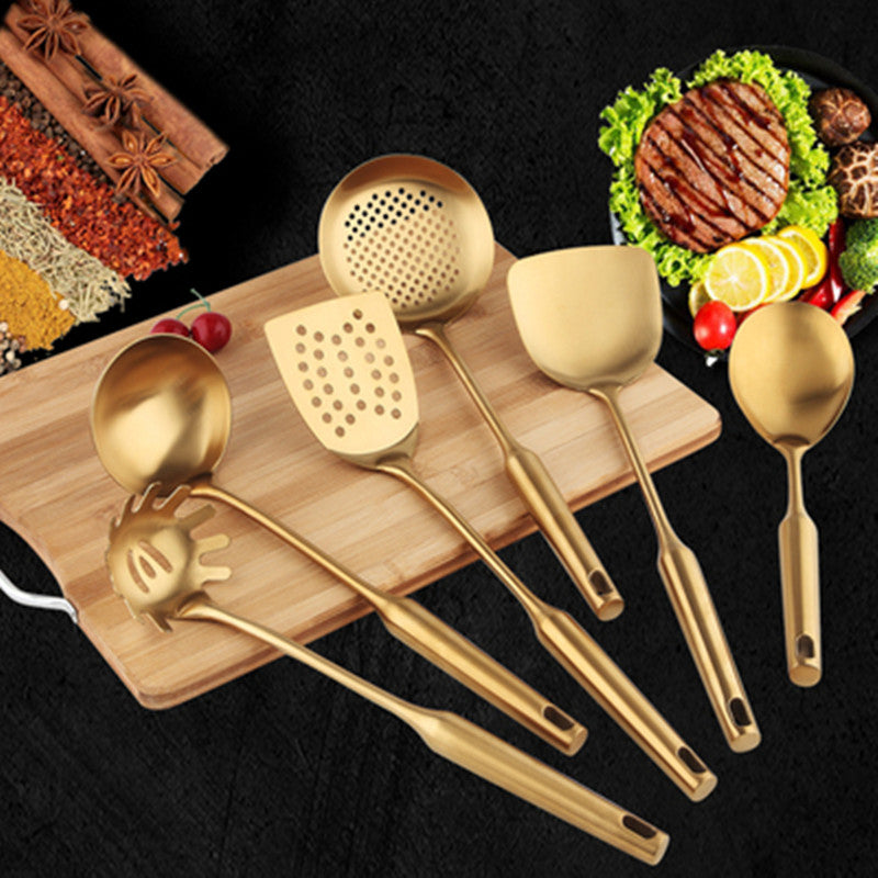 Cooking Spatula Colander Full Set - Mubimart -  