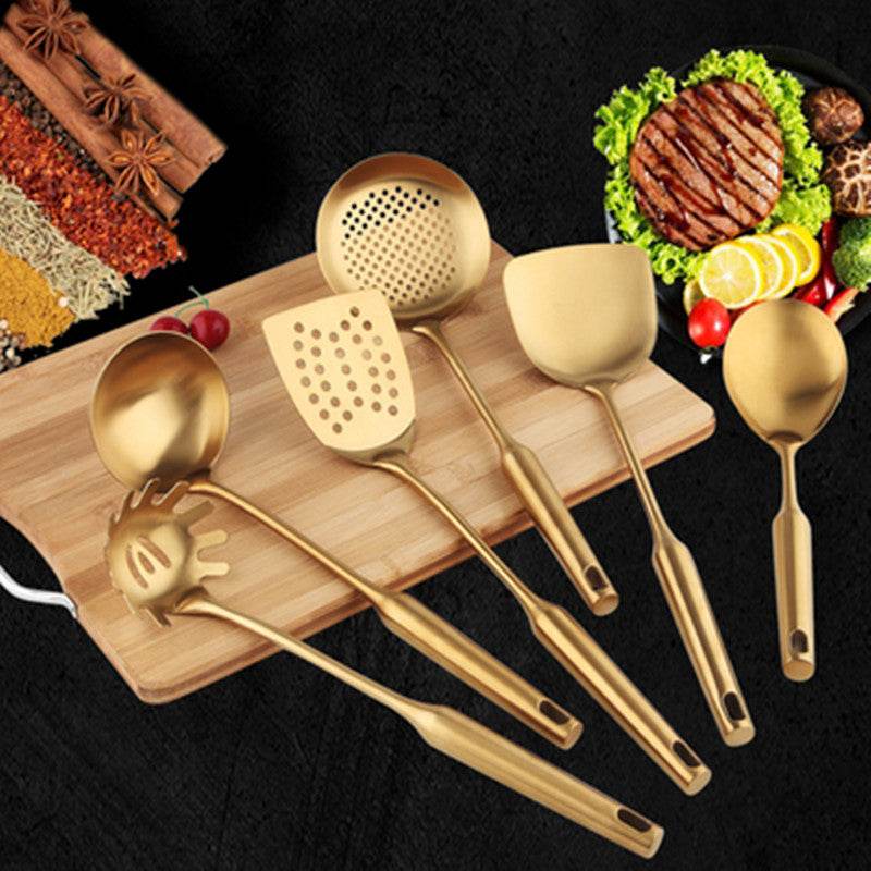 Cooking Spatula Colander Full Set - Mubimart