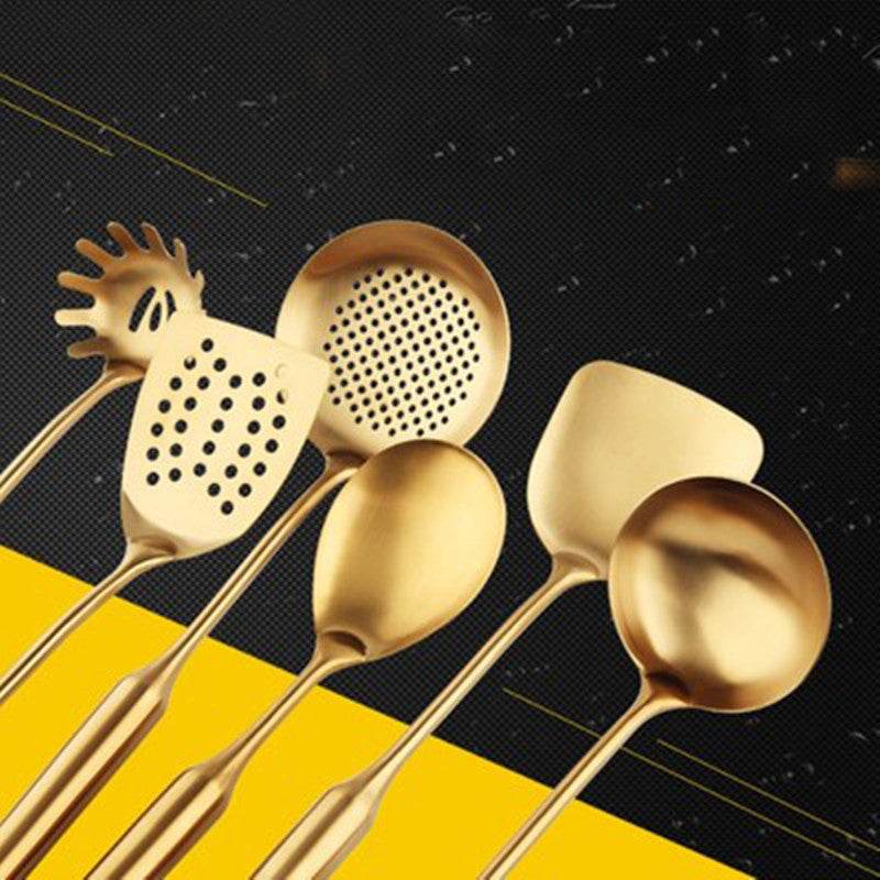 Cooking Spatula Colander Full Set - Mubimart