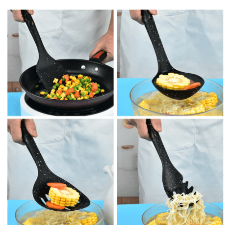 Cooking Utensil Set Spatula Dish Soup Spoon - Mubimart