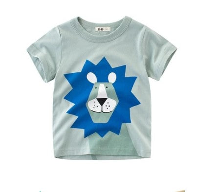 Cool Printed T-shirts - Mubimart - Boys T-shirt 