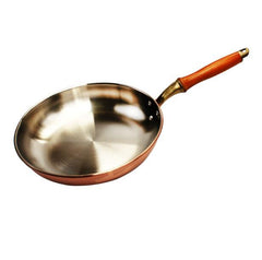 Copper frying pan - Mubimart - Frying Pans & Skillets 