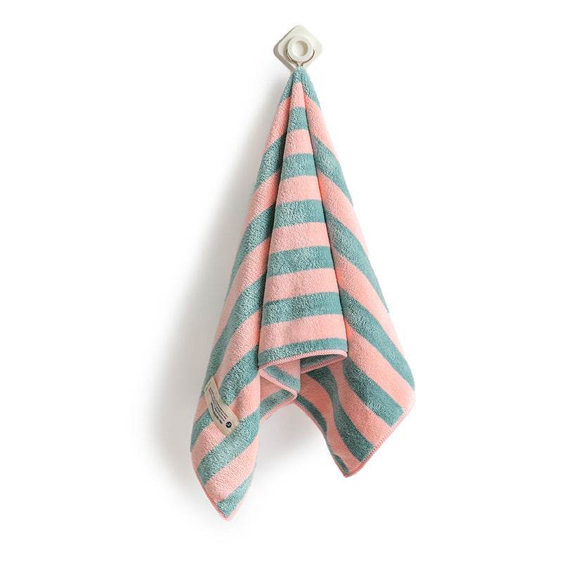 Coral Fleece Hair Dry Towel Wash Face Absorbent Towel - Mubimart