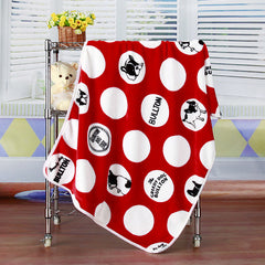 Coral fleece blanket flannel baby blanket cartoon blanket car office knee blanket car inner blanket - Mubimart -  