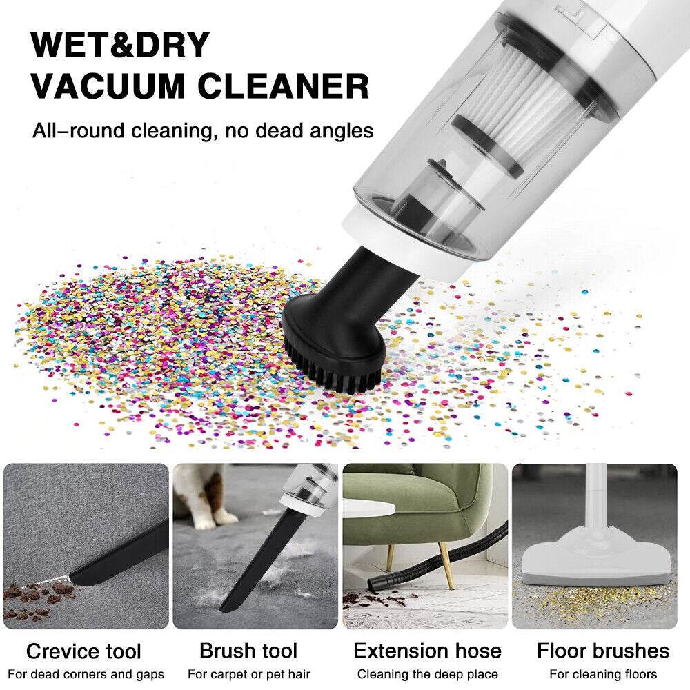 Cordless Stick Vacuum Cleaner Wireless Vacuum Cleaner Upright Anti Hair Wrap - Mubimart
