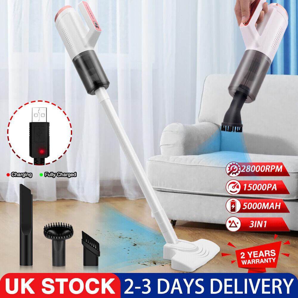 Cordless Stick Vacuum Cleaner Wireless Vacuum Cleaner Upright  Anti Hair Wrap - Mubimart - Stick vacuums 