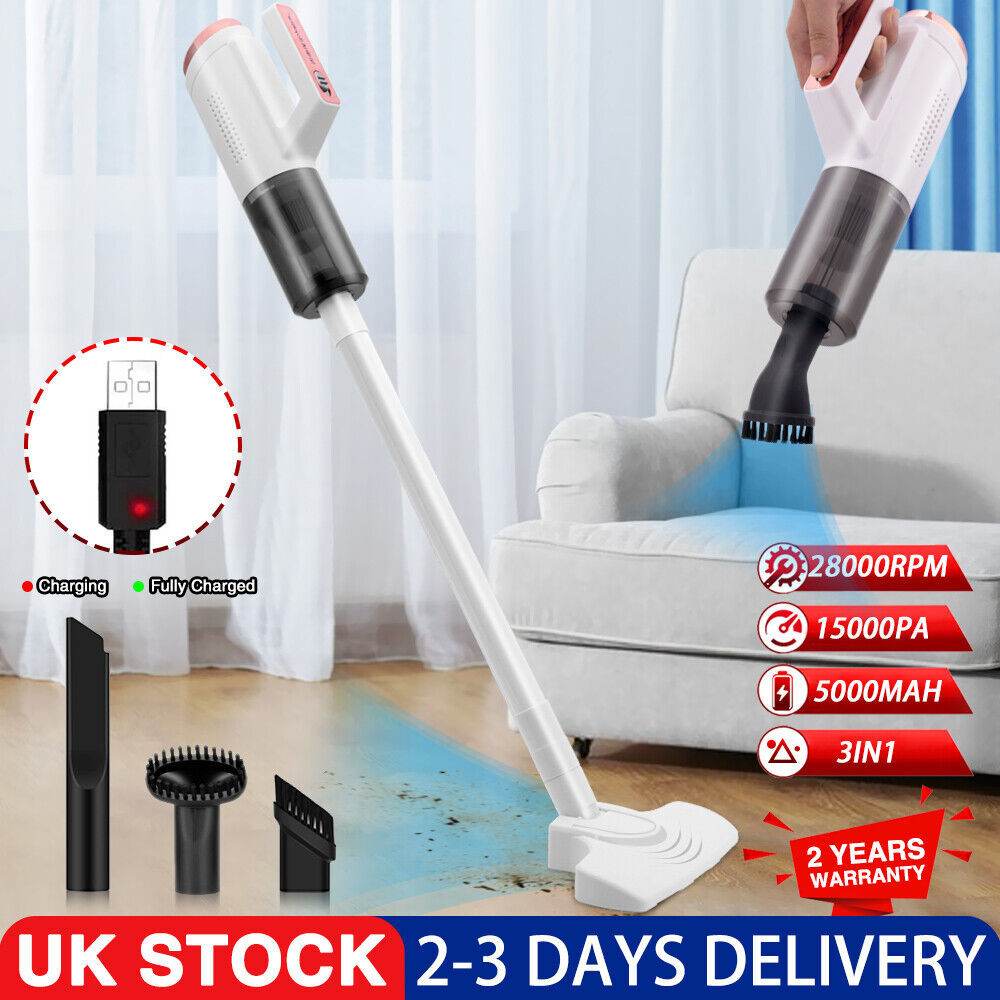 Cordless Stick Vacuum Cleaner Wireless Vacuum Cleaner Upright Anti Hair Wrap - Mubimart