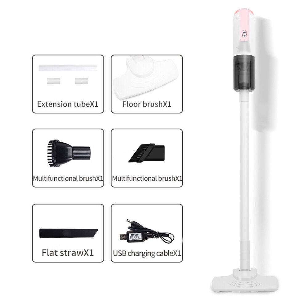 Cordless Stick Vacuum Cleaner Wireless Vacuum Cleaner Upright Anti Hair Wrap - Mubimart