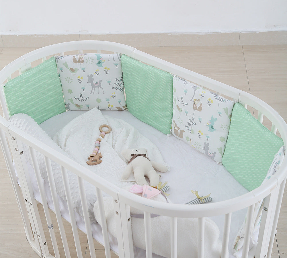 Cotton Crib Bed Circumference Baby Anti-collision Kit - Mubimart -  