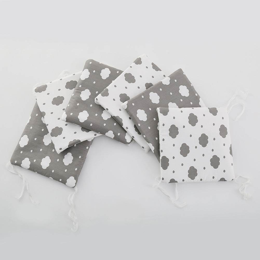 Cotton Crib Bed Circumference Baby Anti-collision Kit - Mubimart