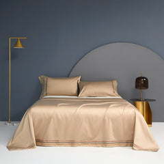 Cotton Single Bed Sheet Pillowcase Three Piece Set - Mubimart -  