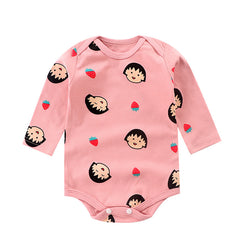 Cotton Thin Baby"s One-piece Pajamas Autumn New Triangle - Mubimart -  